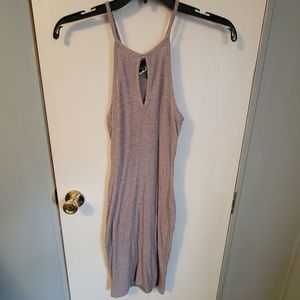 Keyhole Spaghetti Strap Dress